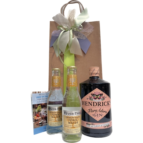 Geschenkzakje Gin Hendrick’s Flora Adora 